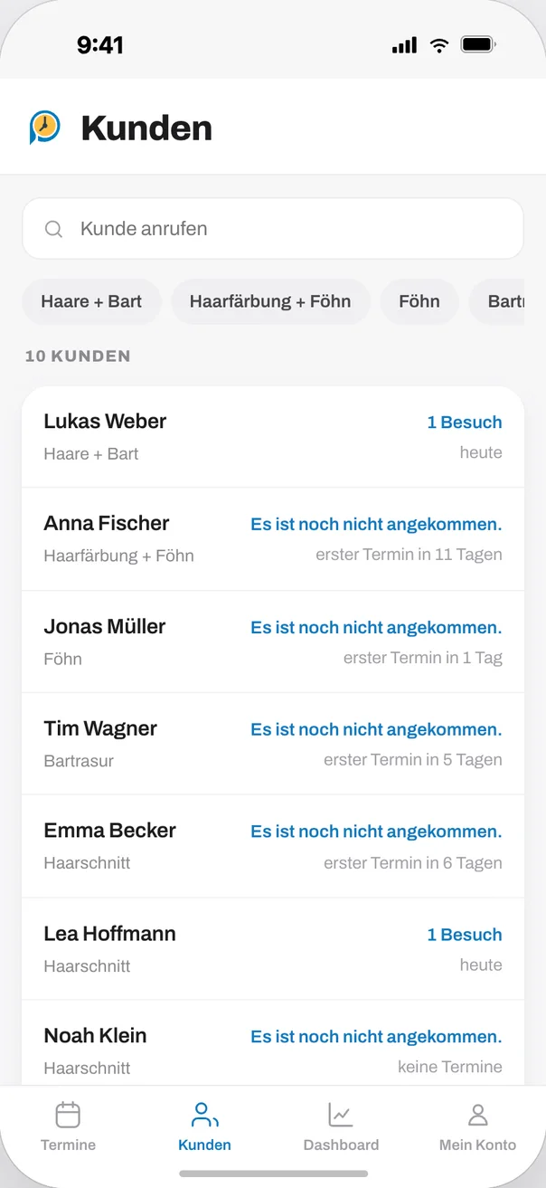 Sehen, was funktioniert