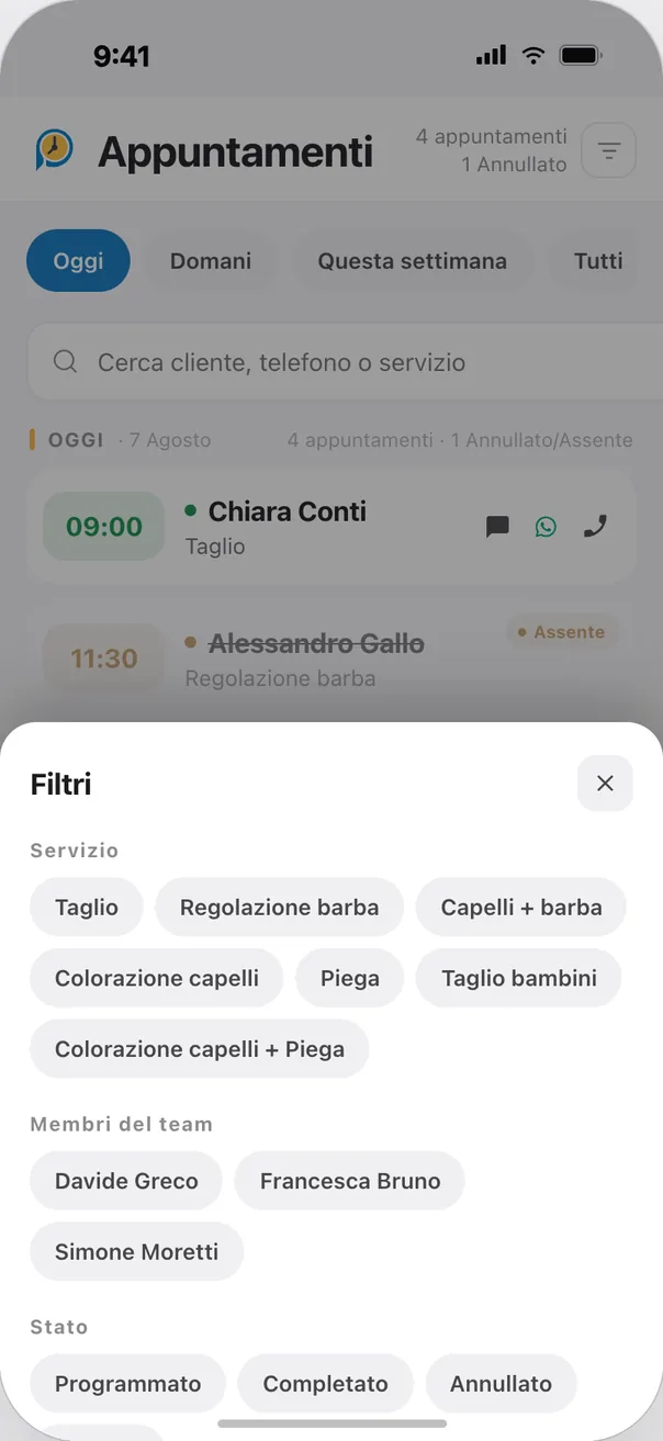 Funzionalità